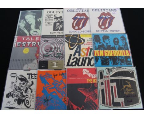 ESTRUS RECORDS - Next up is this ace lot of 27 x 7" sides. Artists/titles include Thee Headcoats - Girl From 62 (white), Obli