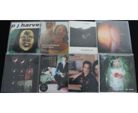 PJ HARVEY AND RELATED- Lovely collection of 21 x 7" releases from the in-demand UK alternative singer-songwriter. Titles incl