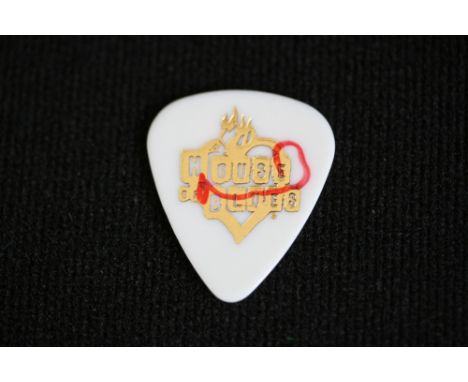 NOEL GALLAGHER SIGNED PLECTRUM - one of Noel's Ernie Ball House of Blues guitar plectrums signed in red marker by Noel. Inclu