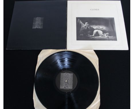 JOY DIVISION - 3 x original pressing LPs. Titles are Unknown Pleasures (x2), the first has the matrix/etchings FACT 10 INSIDE