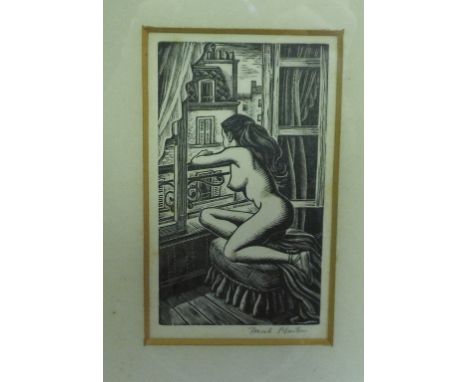 A Frank Martin artist's proof etching, The Window, signed in pencil Condition report Report by GH

Three to four small spots 