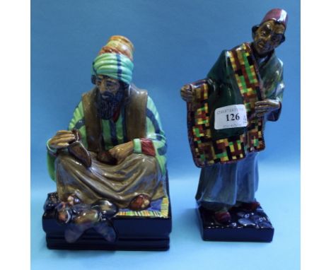 A Royal Doulton figure, Carpet Seller, HN1464, and another, Cobbler, HN1706 (2)