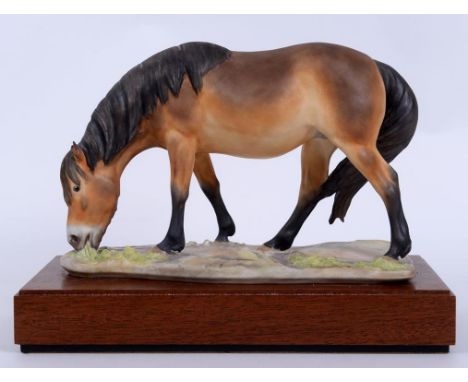 A Royal Worcester Exmoor Pony, RW3967, 21 cm high  See illustration Condition report Report by NG

No visible repair or damag