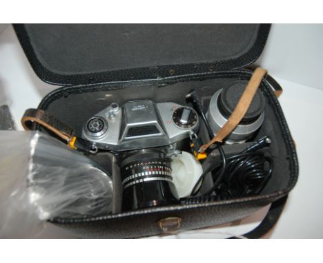 An EXA 500 camera, lens and accessories Condition Report: Available upon request