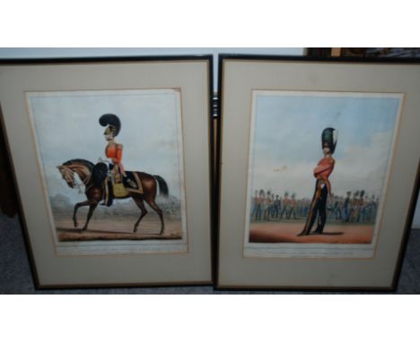 MANSION AND ESCHWAZIER PRINTED BY LEFEVRE Officers of the British Army, 32 x 24cm (12) Condition Report: Available upon reque