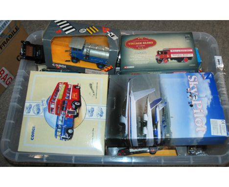 A collection of Corgi and other models etc Condition Report: Available upon request