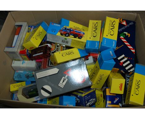 Two large boxes of modern models including Corgi, Lledo etc Condition Report: Available upon request