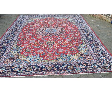 Large Persian carpet 385cm by 292cm