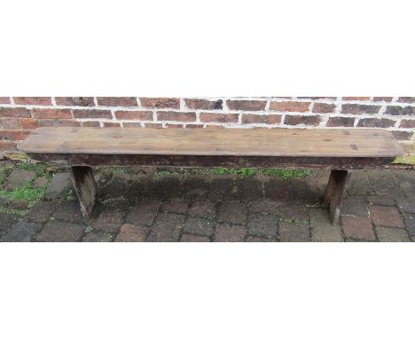 Vintage school bench L 5' 8"