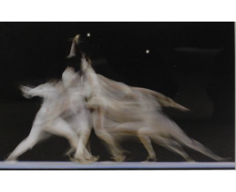 After Doherty. Athens 2004 Olympic Games, Women's Team Epee Final, Russia v. Germany, photographic print, 18cm x 29cm. Label 