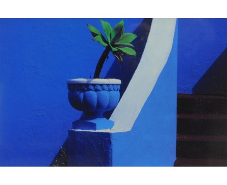 Tommy Candler (20thC). Berituda Blue artist signed limited edition print 3/50, dated 2002 verso, 20cm x 29cm.