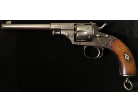German Model 1879 Reich Commissions Revolver. Calibre 10.6mm (obsolete, no licence required). Barrel 7" with cannon barrel mu