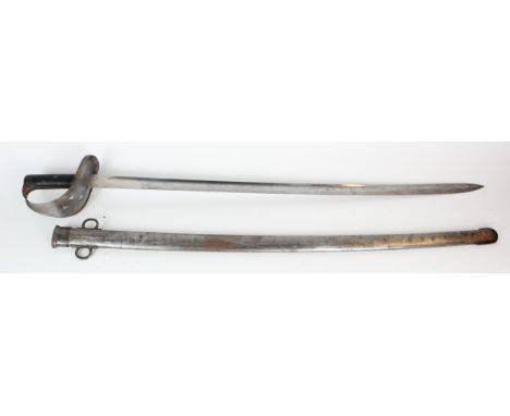 Sword British 1885 pattern cavalry troopers sword with various inspectors stampings to the blade and faint traces of unit mar