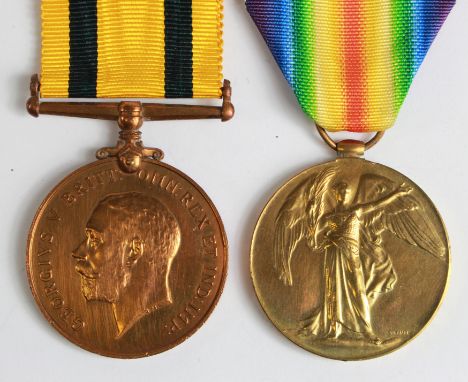 Victory Medal (994 Pte W Fairweather Suff R), and Territorial War Medal GV (994 Pte W Fairweather Suff R). Died of Wounds 28/