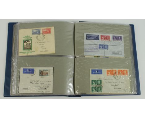 British Commonwealth etc Postal History / Stationary in blue album, QV to early QE2, Stationary inc US, Persia and Cape Verde