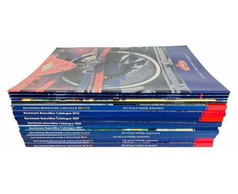 Good Assortment of Bachmann Model Rail Annual Catalogues&nbsp;
