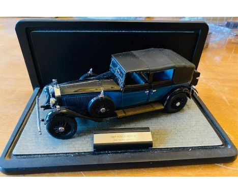 1/24 Scale Franklin Mint Rolls Royce Silver Ghost with Display Case&nbsp;