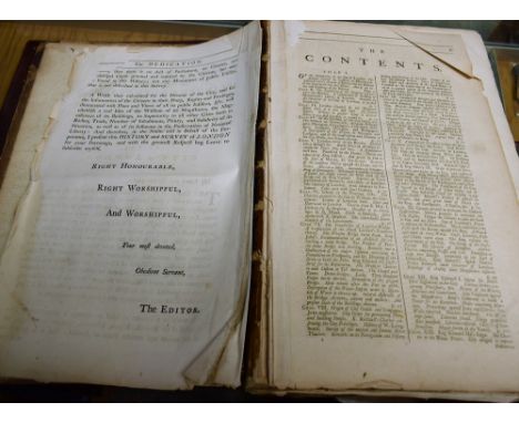 Maitland (William) and Entick (The Rev. John), The History of London From Its Foundation to the Prefent (sic) Times [...], In