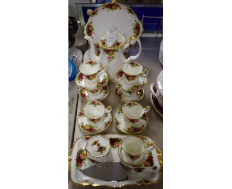 A Royal Albert tea service