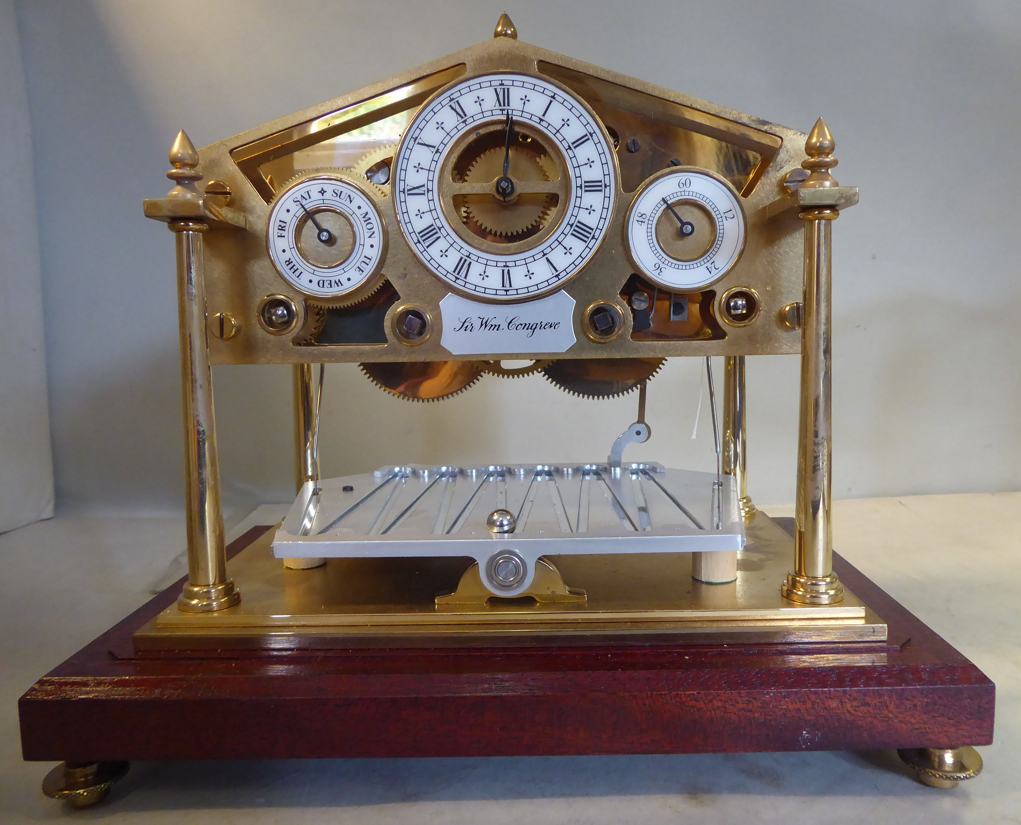 A Devon Clocks Limited Edition 241/500 of 'The Congreve Clock' the
