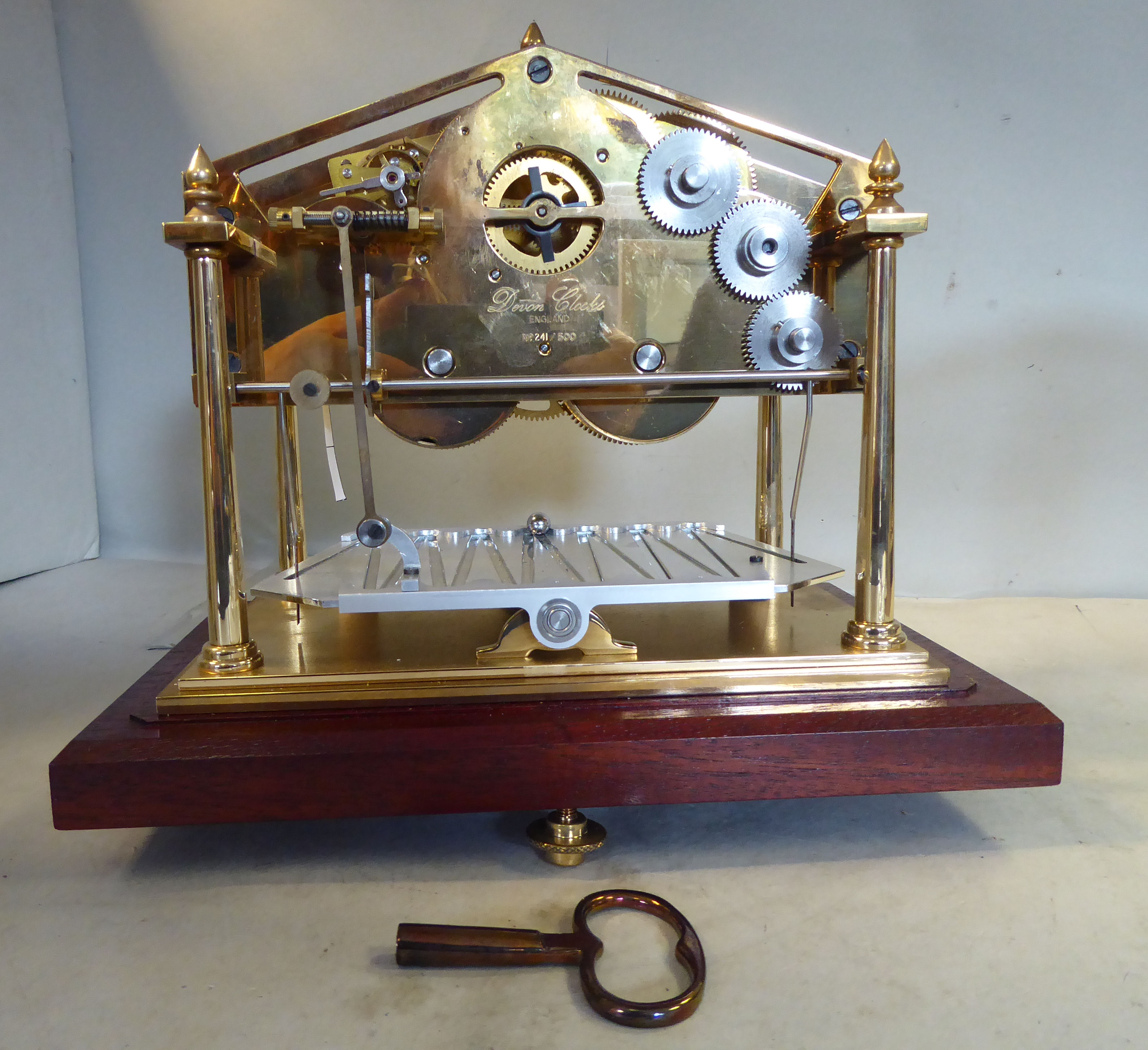 A Devon Clocks Limited Edition 241/500 of 'The Congreve Clock' the