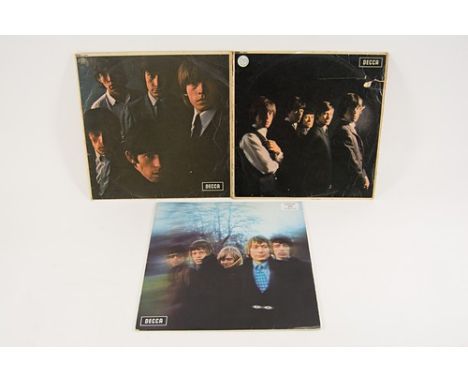 The Rolling Stones first vinyl LP record album, no.2 and Between the Buttons, early pressings, Between the Buttons appears to