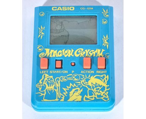 Casio early handheld battery operated game, CG-121A "Magic Crystal", dating from the early 1980s.