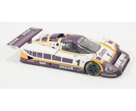 Exoto "Racing Legends" very detailed scale diecast model; Jaguar XJR-9 IMSA "Race Effect" "Castrol 1" decals 1:18 scale, unbo