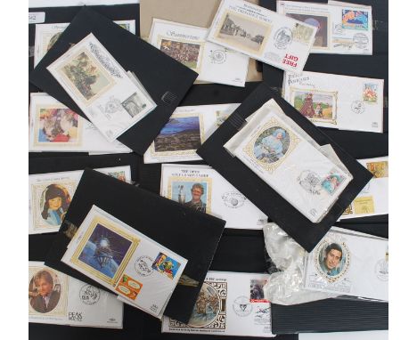 A collection of first day covers dating from the later part of the 20th century