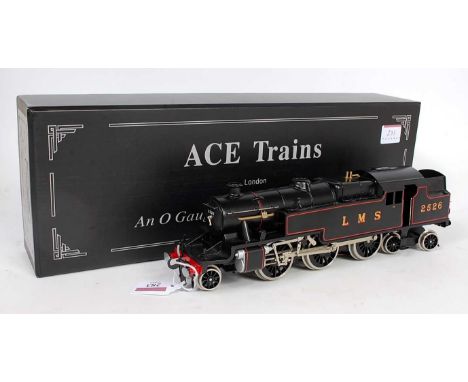 ACE Trains 2-6-4 tank loco LMS 2526 satin black (NM-BM) with instructions, with outer corrugated case