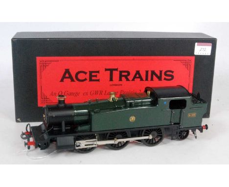 ACE trains E/29 2-6-2 large prairie tank loco GWR 5199 plain green, "Shirt Button" logo, very small scuff on L/H bunker side 