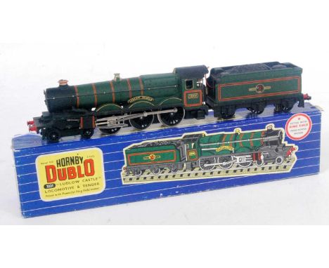 3221 Hornby Dublo 'Ludlow Castle' loco and tender, very slight corrosion to chimney and SVC, otherwise (NM)(BE-NM)Condition r