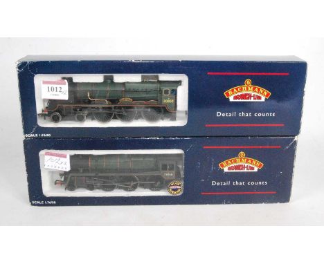 Bachmann 31-406 BR lined green late crest "Lord Nelson" engine and tender (G-BG), together with 32-500 standard class 5MT eng
