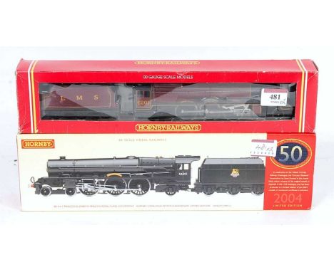 A Hornby R2426 BR black livery "Princess Elizabeth" engine and tender limited edition to celebrate 50 years of Hornby catalog
