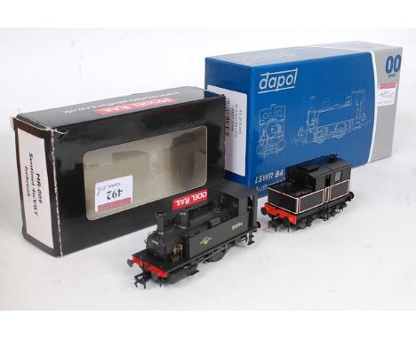 A Dapol ref. 45-018-005 BR black late crest no. 30096 Class B4 tank engine (M-BM), together with a Model Rail ref. MR-009 Sen