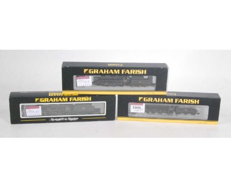 Graham Farish by Bachmann N gauge ref. 372-078 BR black factory weathered class B1 engine and tender (M-BM) BR green ref. 372