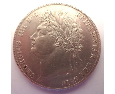 1821 silver half crown of George IV. P&amp;P Group 1 (£14+VAT for the first lot and £1+VAT for subsequent lots) 