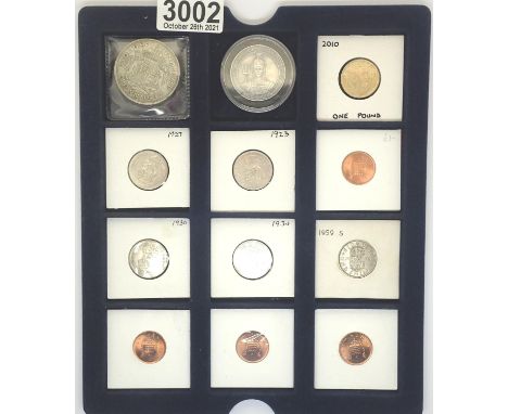 Mixed coins to include EF shillings and a 1937 half crown (12). P&amp;P Group 1 (£14+VAT for the first lot and £1+VAT for sub