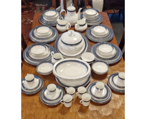 Royal Doulton Extensive Sherbrooke Dinner &amp; Tea Service