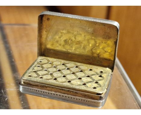Georgian Silver Antique Snuff Box 