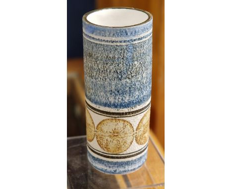 Troika Art Pottery Vase - signed to base and 14cm diameter