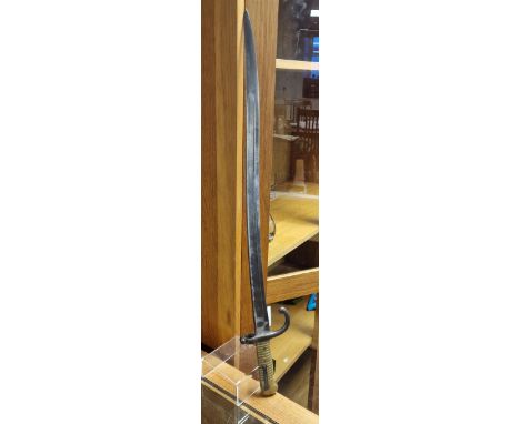 Antique French Bayonet Sword - 69cm long - militaria interest