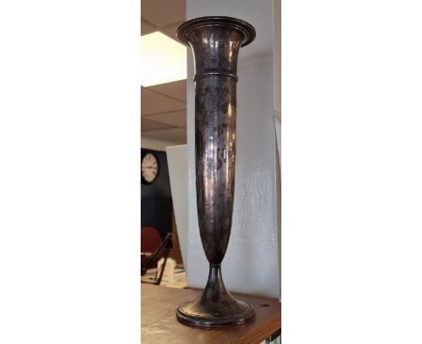 Sterling Silver Vase w/weighted base - 495g