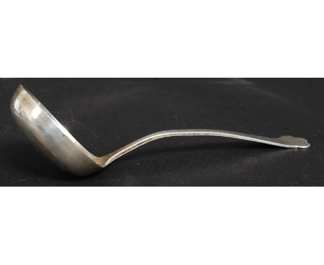 A silver hallmarked caddy spoon by Horace Woodward & Co Ltd, Birmingham hallmarks for 1916. Weight 24.3g 13cms long.