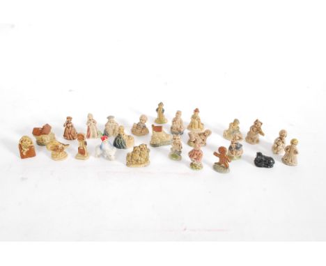 WADE: A set of miniature Wade Whimsie Nursery Rhyme Favourites, appearing a complete set.

NOTE: from a large and private col