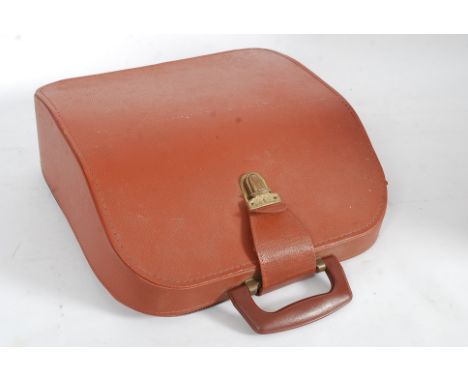 A vintage Imperial 20th century portable typewriter complete with carry case