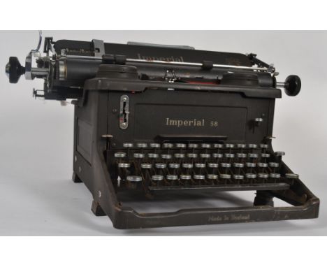 A vintage early 20th century Imperial typewriter