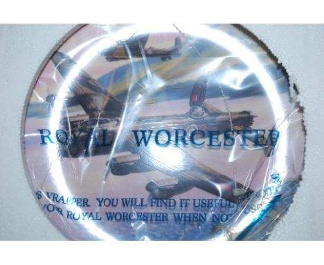 A large collection of RAF collectors plates to include examples by Royal Worcester, Royal Doulton, Coalport etc