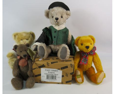 Mixed Teddy bear lot including Merry thought, Past times and Chad Valley.