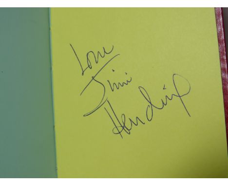 Very Interesting and Genuine Autograph Book which contains Autographs by Jimi Hendrix, Peter Gilmore, lots of others. See pho